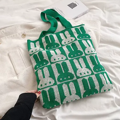 Сумочка Кролик, 31x29 см, 2 довгі ручки, FG230704004 (В асортименті) - фото 3