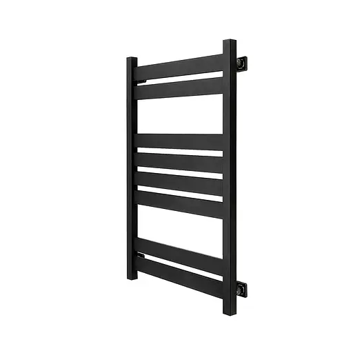 Водяной полотенцесушитель Navin Largo 500x800, черный муар 12-028053-3680, Черный матовый - фото 2