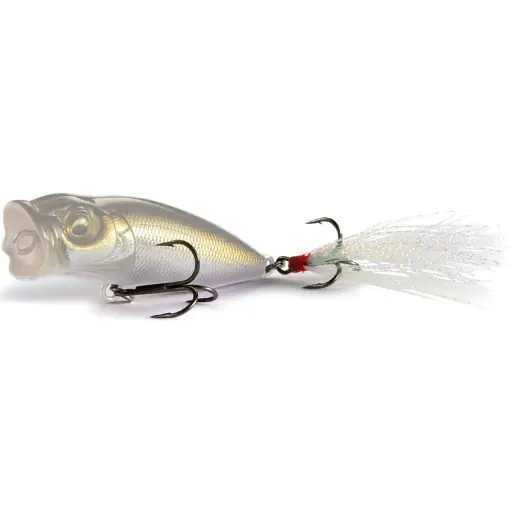 Воблер Megabass Baby PopX F 50mm 5.3g AL Peacock - фото 2