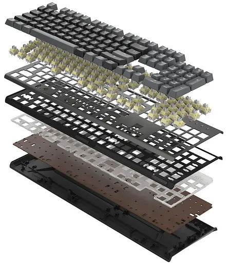 Клавіатура A4Tech Fstyler FS100 USB Stone Black (FS100 (Stone Black)) - фото 8