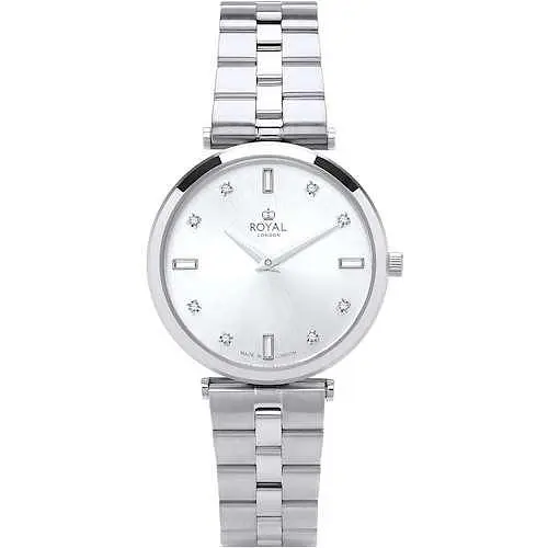 Круглые женские наручные часы Royal London 21477-07 кварцевые