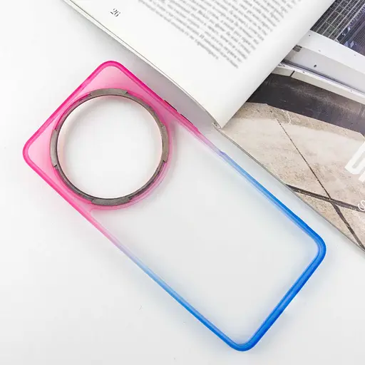 Чохол Epik TPU+PC Fresh sip series для Xiaomi Redmi A3 Синій/Рожевий - фото 3