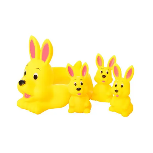 Животное пищалка, 4 шт., в сетке, 11x9x8 см (в ассортименте)