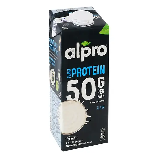 Напій соєвий Alpro Plain Plant Protein 1 л - фото 2