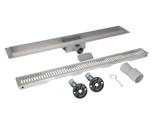 Линейный трап Qtap Taurus FA500 из нержавеющей стали, с сухим затвором QTTAUFA500 - фото 3