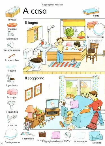 First 1000 Words in Italian - фото 3