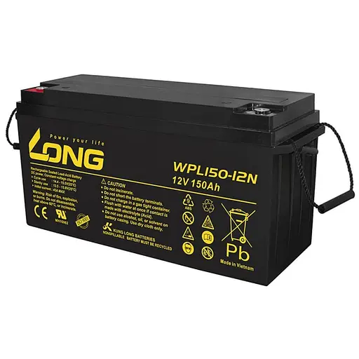Акумуляторна батарея для ДБЖ Long 12 V / 100 А*ч (WPL150-12N) - фото 1