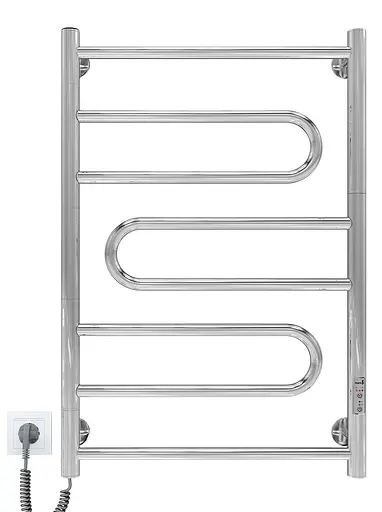 Электрический полотенцесушитель Mario Атлас 700x500/55 TR таймер-регулятор л/п 2.1.5903.10.P - фото 2