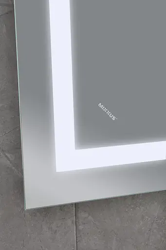 Дзеркало Mixxus Tall MR08-80x60-Reverse (LED Touch, антизапотівання, димер, регулювання яскравості) MI6659 - фото 4
