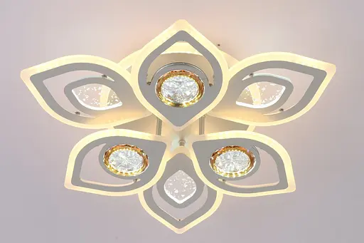 Люстра світлодіодна VALESO V K29136-3+3+1 SL з пультом - фото 3