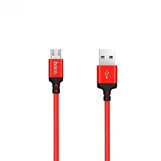 Кабель довжина 2 м Hoco X14 micro-USB швидке заряджання червоний - фото 2