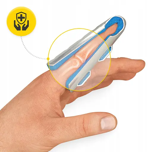 Фіксатор (бандаж) для пальця руки 4FIZJO MED 1 шт Size L (P-5905973407410) - фото 7