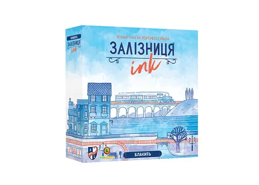Настільна гра Kilogames Залізниця Inc. Блакить (Railroad Inc Blue Edition) (укр.) (11979)