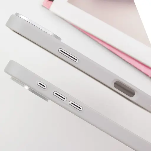 Чехол SGP PC+Leather with MagSafe для Apple iPhone 16, 6.1 Grey - фото 5