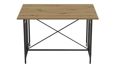 Стіл-книга трансформер Оріон 3 Ferrum-decor 750x1150x880 Чорний метал ДСП Дуб Артізан 16 мм (FRD-105086) - фото 8