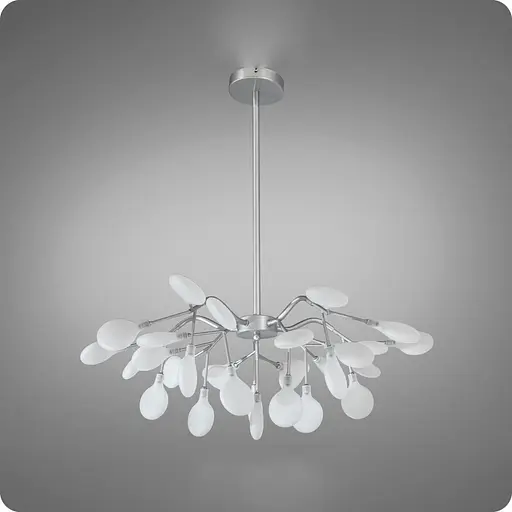 Люстра підвісна 517 Dlight на 30 ламп Хром Сатін (01951) - фото 2