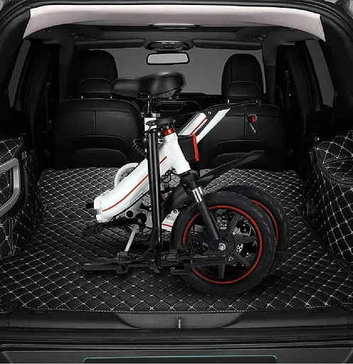 Складаний міський електровелосипед OUXI V5, 400Вт, 14", макс. швидкість 25 км/год, запас ходу 70 км, чорний - фото 7