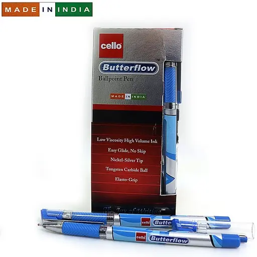 Набор ручек, синие, 12 шт., Butter-BL