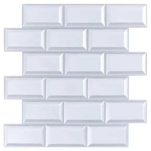 Декоративная плитка ПВХ на самоклейке 300х300х5мм Кирпич, цена за 1 шт. (СПП-501) SW-00000665 - фото 1