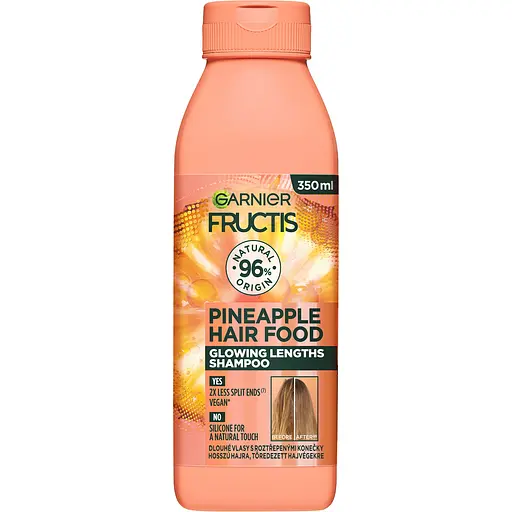 Шампунь Garnier Fructis Hair Food Pineapple для длинных и тусклых волос 350 мл - фото 1
