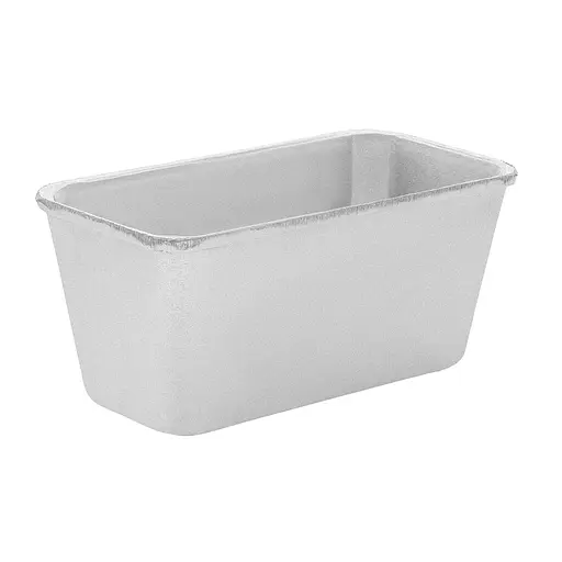 Форма лита алюмінієва хлібна для випікання маленьких буханців хліба та кексів Л12 (16.7х8.7х7.6 см), Полімет 81319 - фото 1