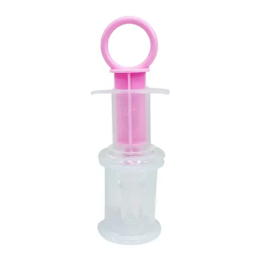 Дитячий Шприц-дозатор для ліків MGZ-0719(Violet) із мірним стаканчиком - фото 2