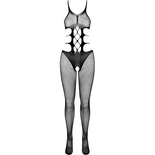 Еротичний бодістокінг Passion BS084 Black - фото 5