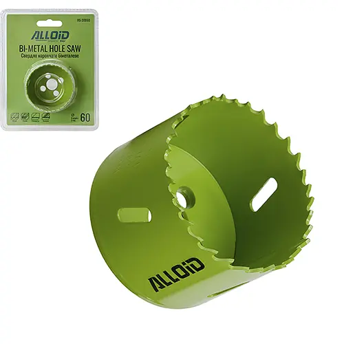 Свердло корончате Alloid Building Tools біметалеве 60 мм (HS-30060) - фото 2