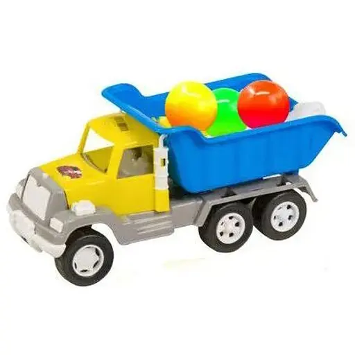 Игрушечная машина Самосвал с 6 шариками