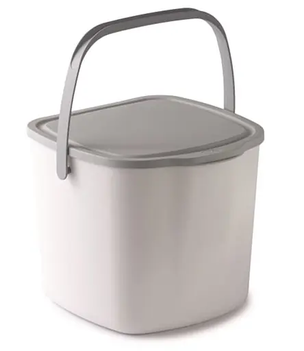 Контейнер для мусора с крышкой и ручкой Snips Kitchen Compost Bin, 3 л, белый - фото 2