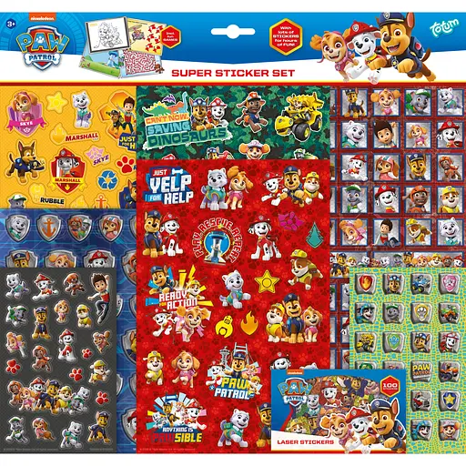 Большой набор наклеек Moxy Paw Patrol (720985)