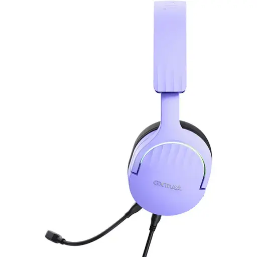 Гарнитура Trust игровая GXT 490 FAYZO 7.1 USB-A 2 м фиолетовая - фото 4