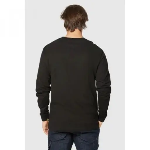 Кофта Caterpillar Trademark Banner Longsleeve Black XL (1103-1510034-016-XL) - фото 3