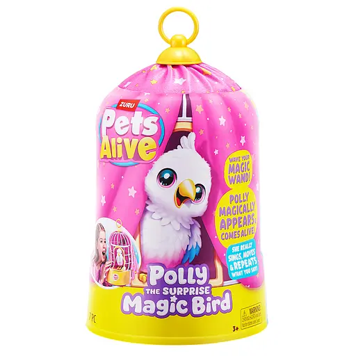 Интерактивный игровой набор Pets & Robo Alive - Волшебная птичка Полли (9561)
