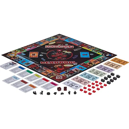 Настольная игра Hasbro Monopoly Deadpool DР M - фото 8