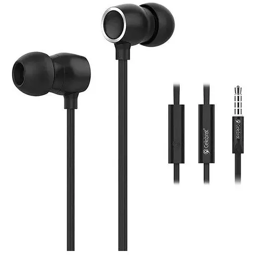 Наушники CELEBRAT N1 проводные Black (10963) - фото 1