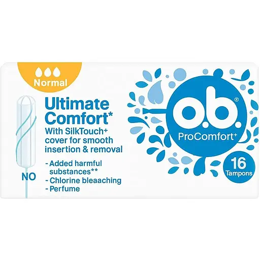Тампоны женские гигиенические ob Прокомфорт Супер| Гигиенические тампоны 16 шт.  - фото 1