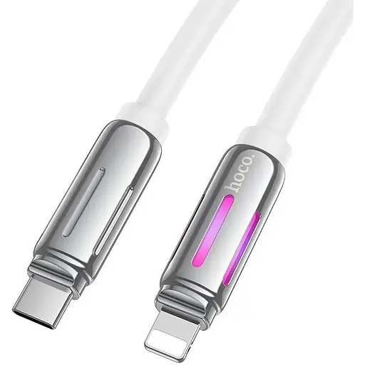 Кабель Hoco U136 Prize PD charging data cable iP Білий
