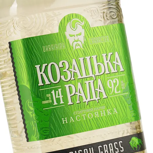Алкогольний напій Козацька Рада Зубровка, 37,5%, 0,5 л (878770) - фото 5