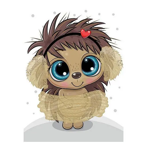 Дитячий набір творчості Об'ємні аплікації "Звірятка-модники" 1505003 - фото 3