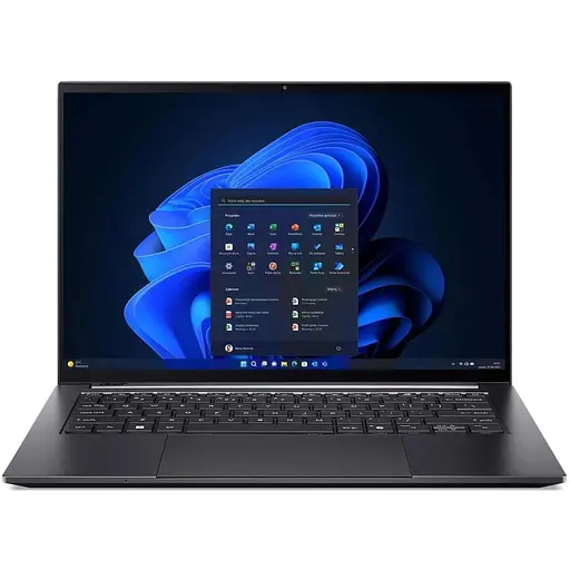 Hоутбук ACER Swift 14 AI OLED SFX14-61G, (NX.JA7EX.001) процессор AMD Ryzen AI 7 350 (до 5,0 ГГц), сенсорный экран 14,5 дюйма, разрешение 2.8K, 30 ГБ, S5, Домашняя, цвет «титановый се