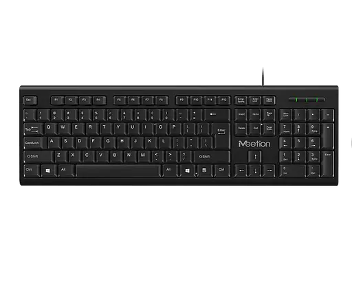 Набор комбо 2-в-1 клавиатура мышь MeeTion MT-C100 Keyboard and Mouse USB Corded RU/EN раскладки - фото 3