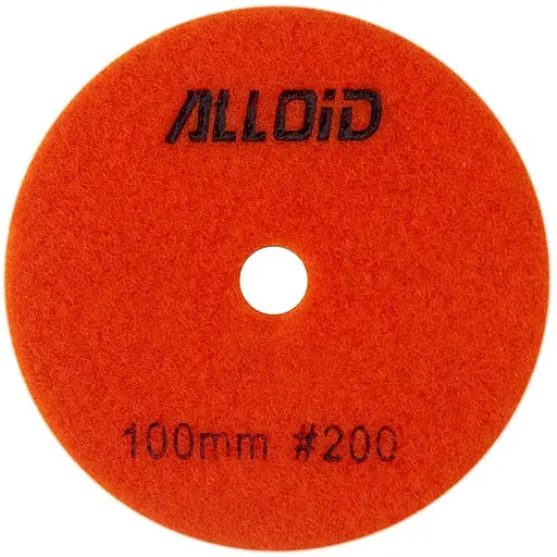 Круг алмазний Alloid Building Tools Star шліфувальний на липучці 100 мм зерно 200 (DD-63372) - фото 1