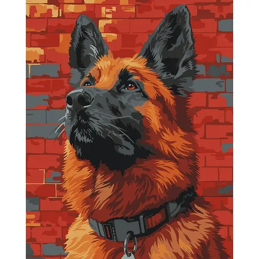 Картина за номерами "Вірність у погляді" Art Craft 11763-AC 40х50 см - фото 1