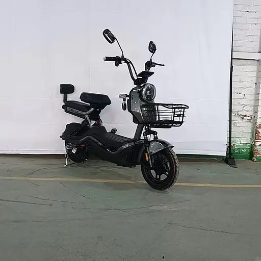 Електроскутер Двомісний Crosser CR1 (800W, 60V, 24ah графенові АБК) Сірий - фото 4