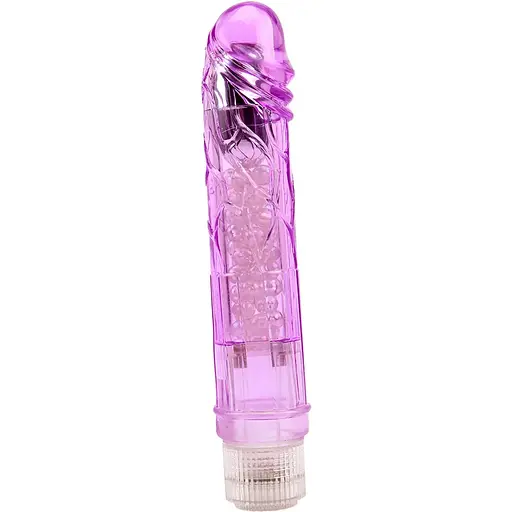 Вібратор Chisa Crystal Jelly Glitters Boy 23.6 см фіолетовий