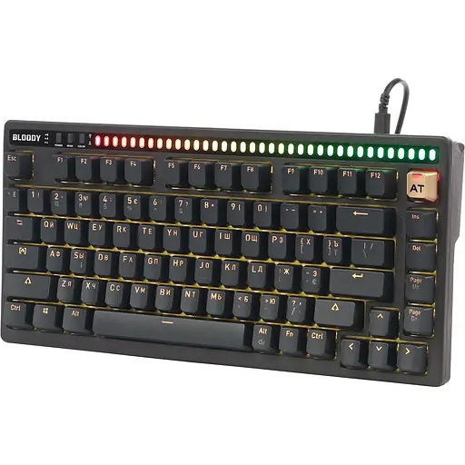 Клавиатура Bloody AT75 Black [154542] - фото 2