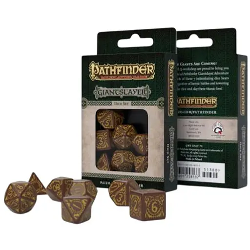 Набір кубиків Pathfinder Giantslayer , 7 шт. (SPAT73) - фото 1