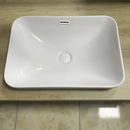 Умивальник VBI Bitritto S білий врізний VBI-018023, Білий - фото 2