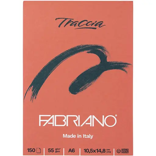 Блок бумаги для графики и каллиграфии Fabriano Traccia 55 г/м2 150 листов - фото 5
